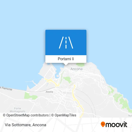 Mappa Via Sottomare