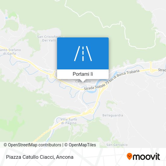 Mappa Piazza Catullo Ciacci