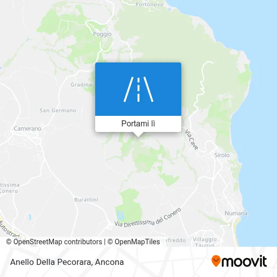 Mappa Anello Della Pecorara