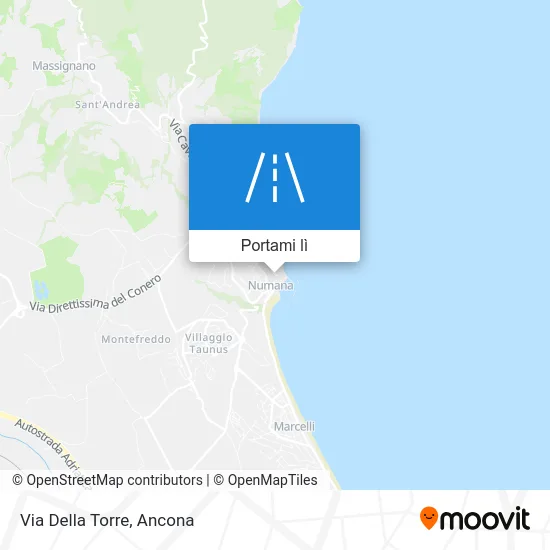 Mappa Via Della Torre