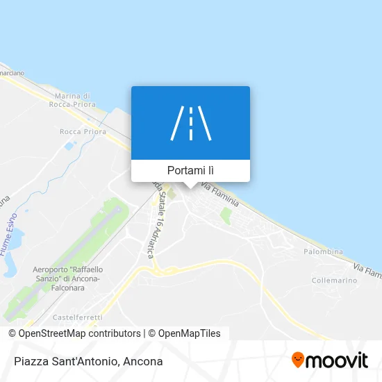 Mappa Piazza Sant'Antonio