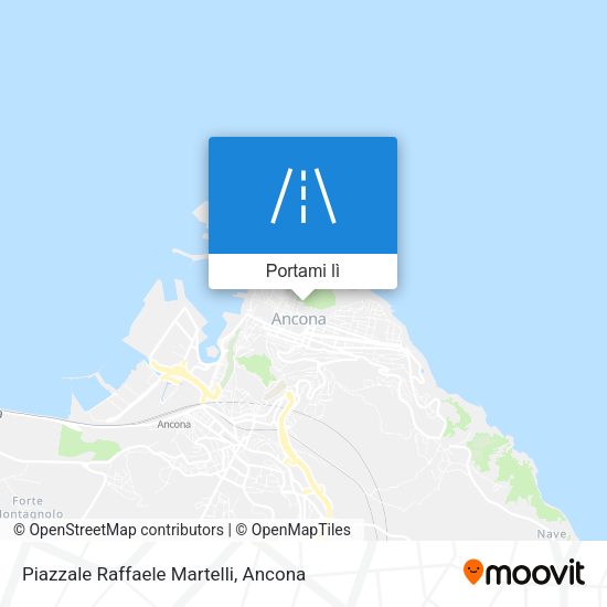 Mappa Piazzale Raffaele Martelli