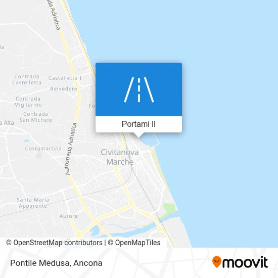 Mappa Pontile Medusa