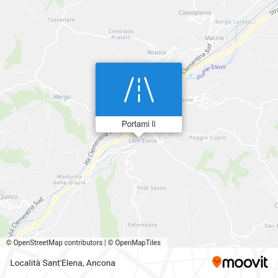 Mappa Località Sant'Elena