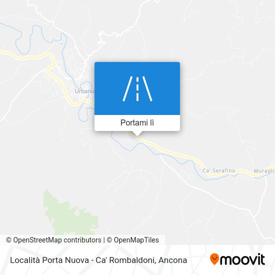 Mappa Località Porta Nuova - Ca' Rombaldoni