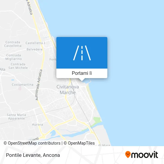 Mappa Pontile Levante