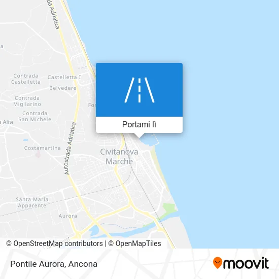 Mappa Pontile Aurora