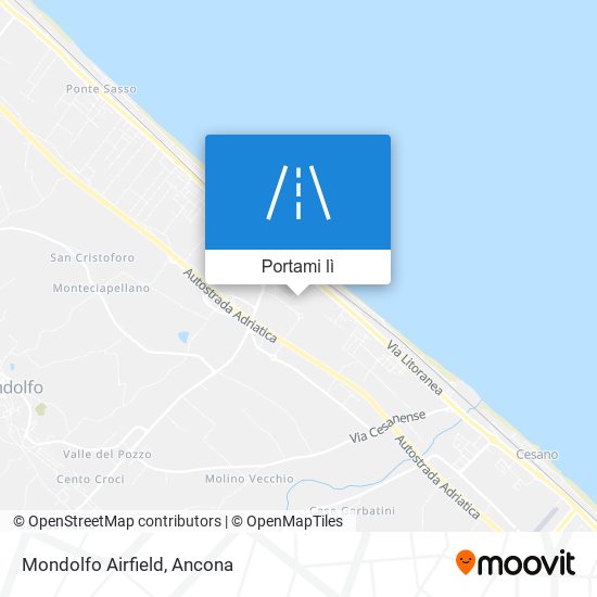 Mappa Mondolfo Airfield