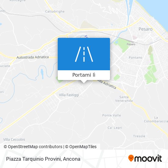 Mappa Piazza Tarquinio Provini