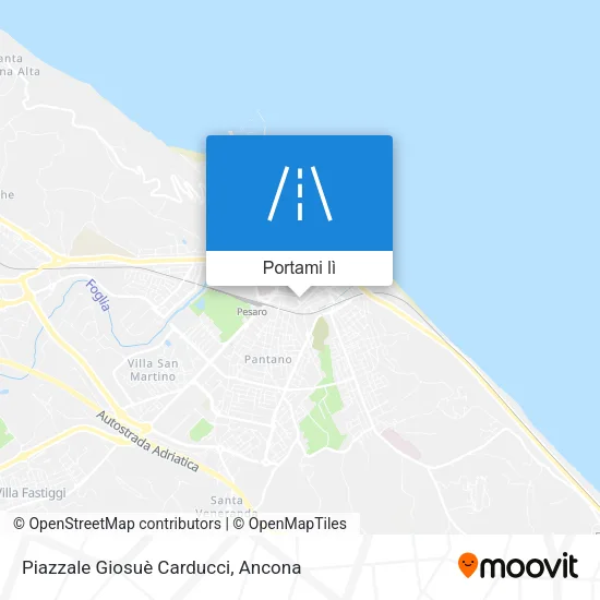 Mappa Piazzale Giosuè Carducci