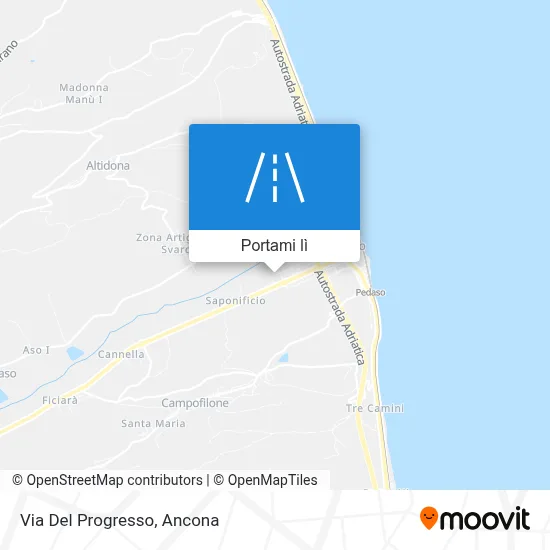 Mappa Via Del Progresso