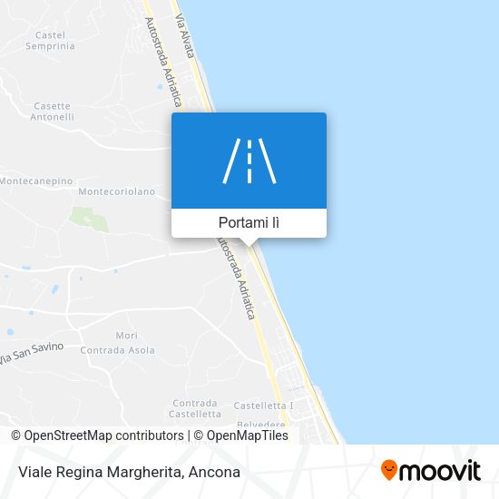Mappa Viale Regina Margherita