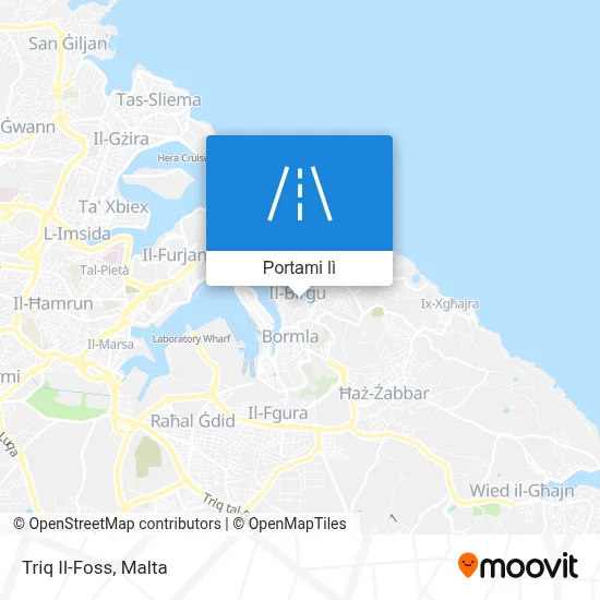 Mappa Triq Il-Foss