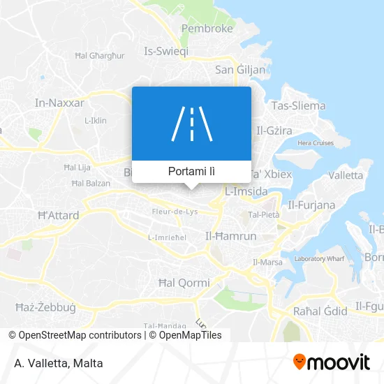 Mappa A. Valletta