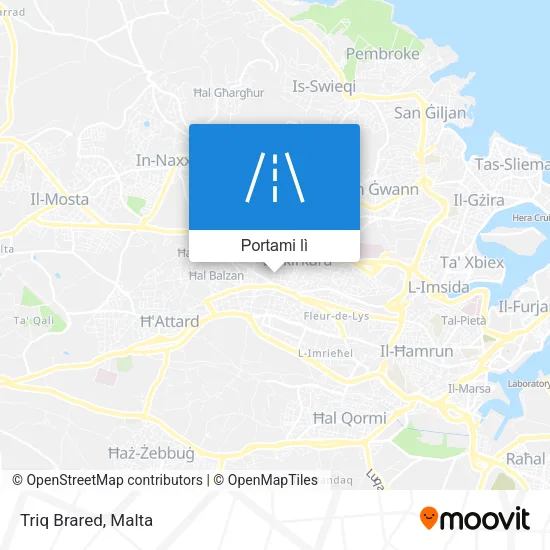 Mappa Triq Brared