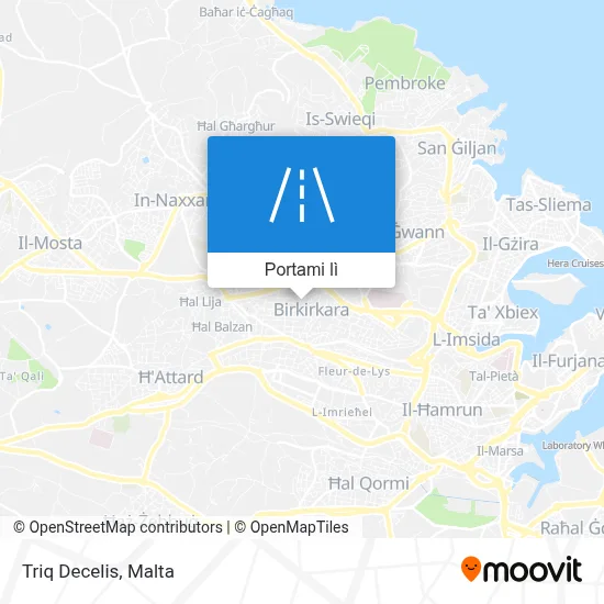 Mappa Triq Decelis