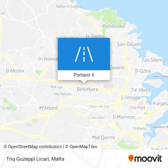 Mappa Triq Guzeppi Licari