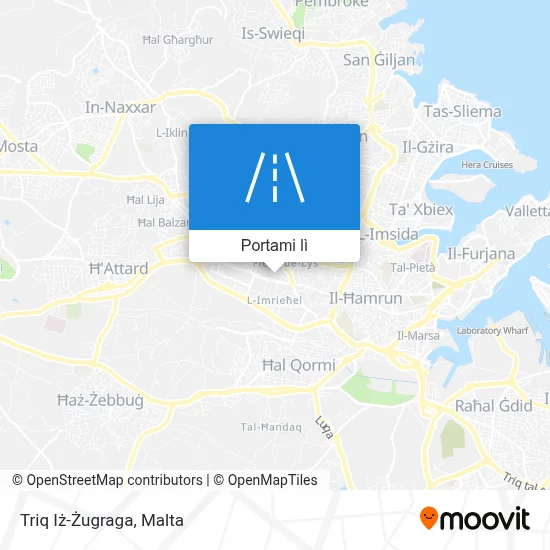 Mappa Triq Iż-Żugraga