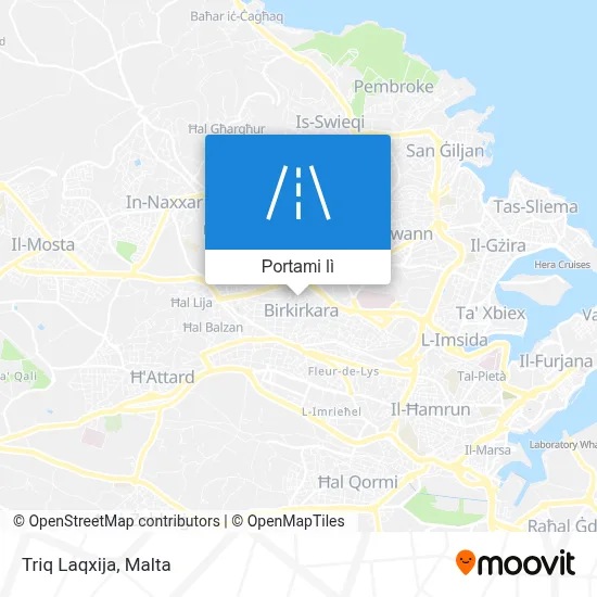 Mappa Triq Laqxija