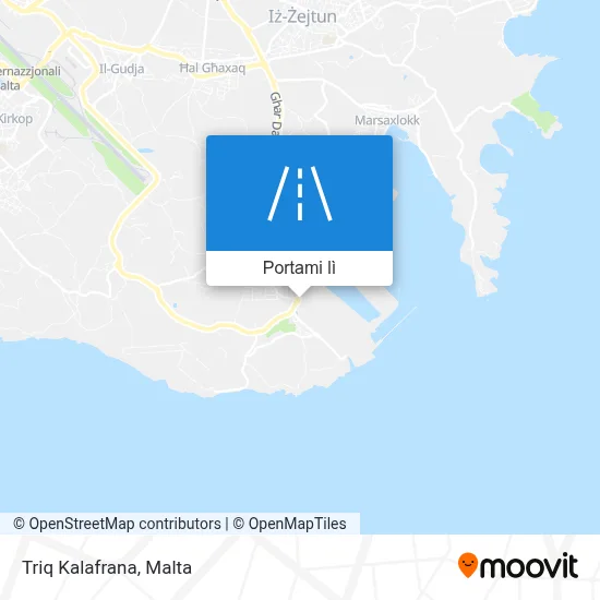 Mappa Triq Kalafrana