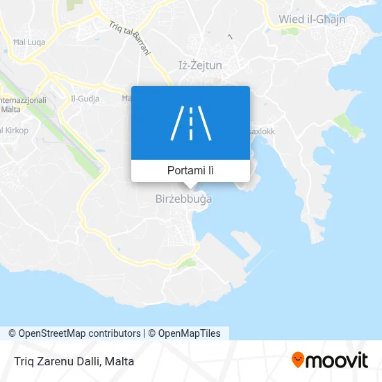 Mappa Triq Zarenu Dalli