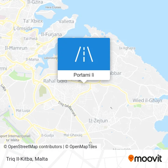 Mappa Triq Il-Kitba
