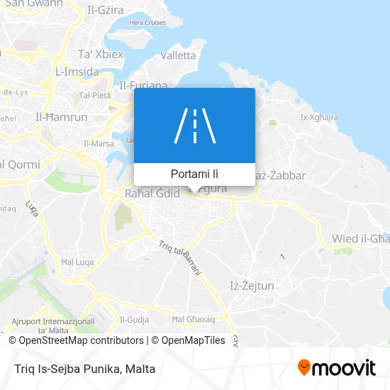 Mappa Triq Is-Sejba Punika