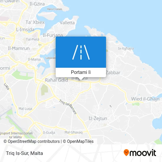 Mappa Triq Is-Sur