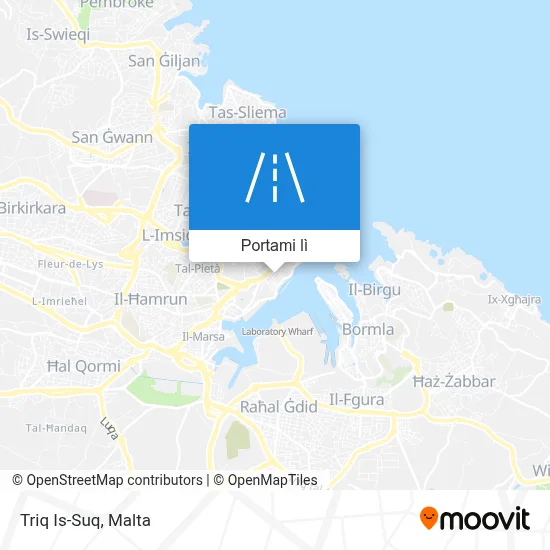 Mappa Triq Is-Suq