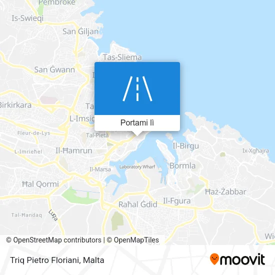 Mappa Triq Pietro Floriani