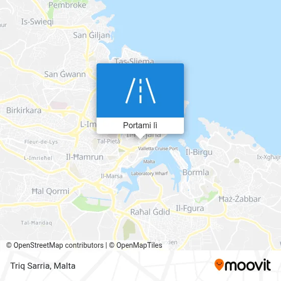 Mappa Triq Sarria