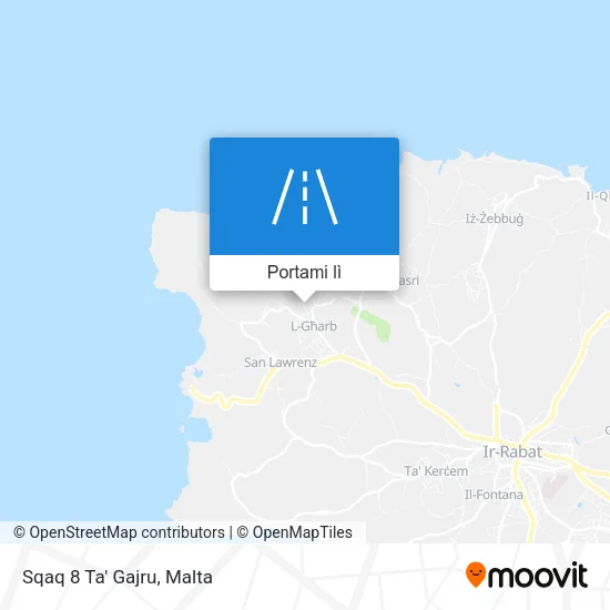 Mappa Sqaq 8 Ta' Gajru