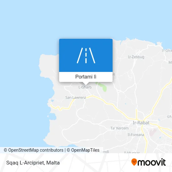 Mappa Sqaq L-Arcipriet