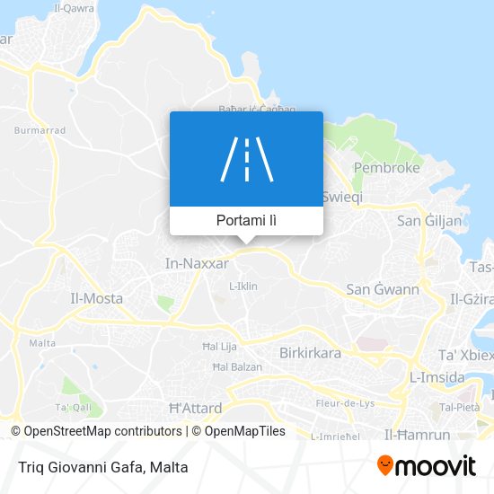 Mappa Triq Giovanni Gafa