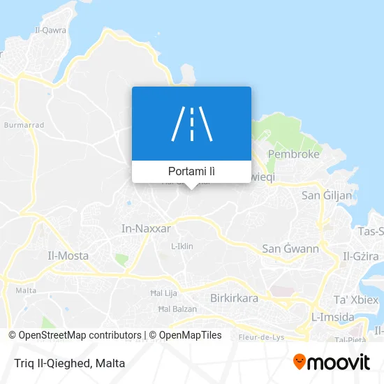 Mappa Triq Il-Qieghed