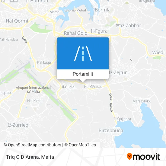 Mappa Triq G D Arena