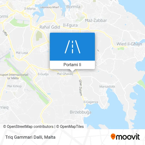 Mappa Triq Gammari Dalli
