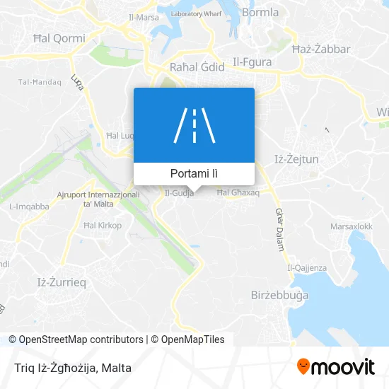 Mappa Triq Iż-Żgħożija