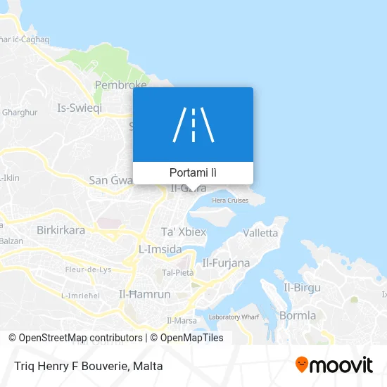 Mappa Triq Henry F Bouverie