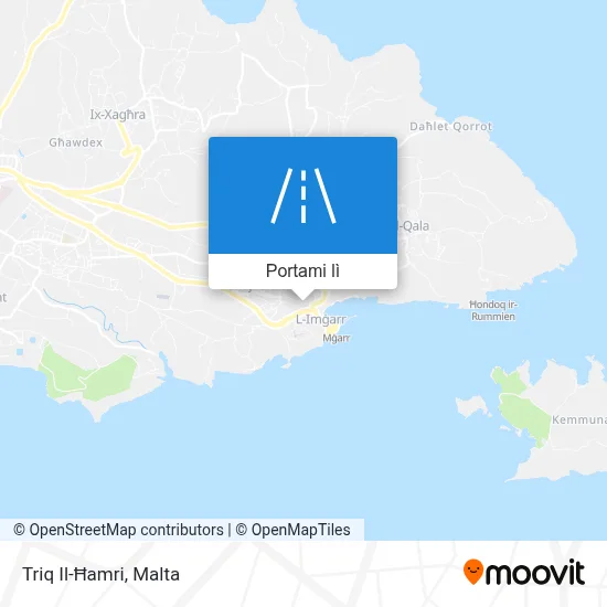 Mappa Triq Il-Ħamri