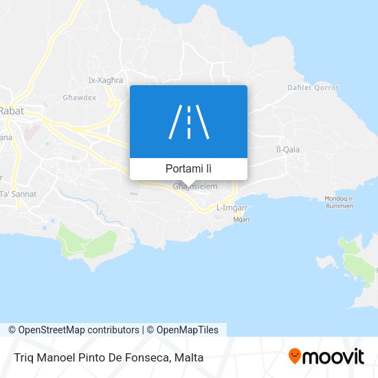 Mappa Triq Manoel Pinto De Fonseca