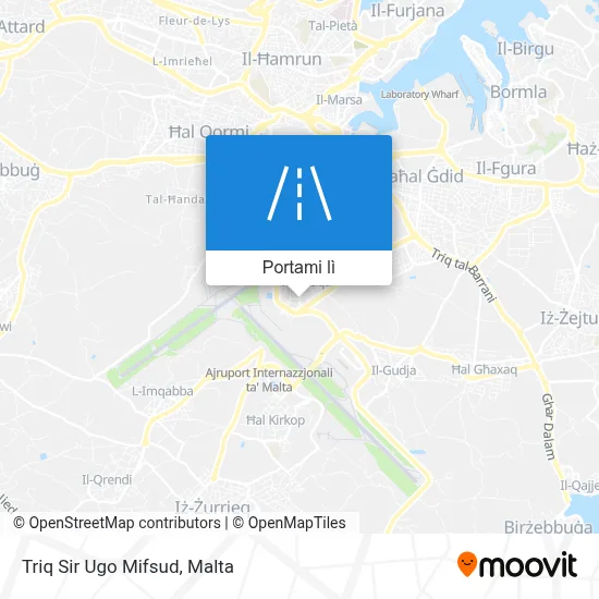 Mappa Triq Sir Ugo Mifsud