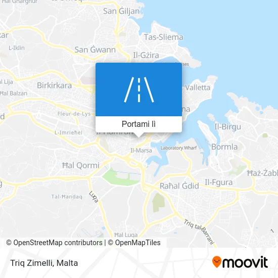 Mappa Triq Zimelli