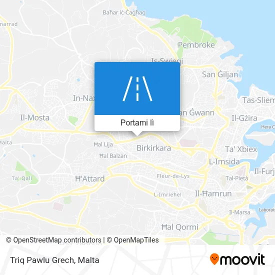 Mappa Triq Pawlu Grech