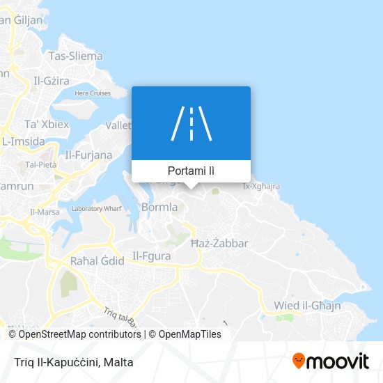 Mappa Triq Il-Kapuċċini