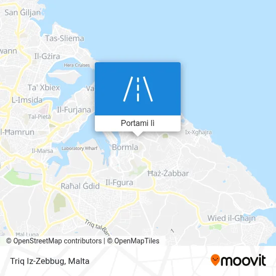 Mappa Triq Iz-Zebbug
