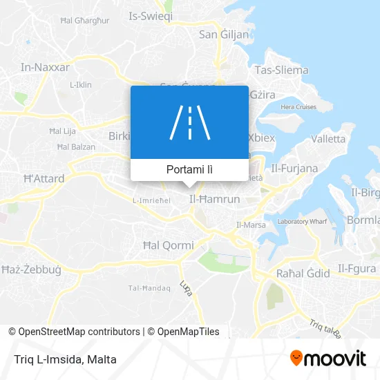 Mappa Triq L-Imsida