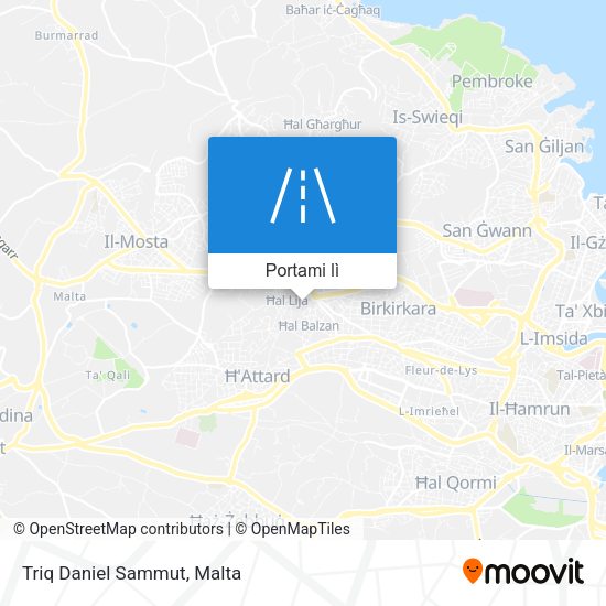 Mappa Triq Daniel Sammut