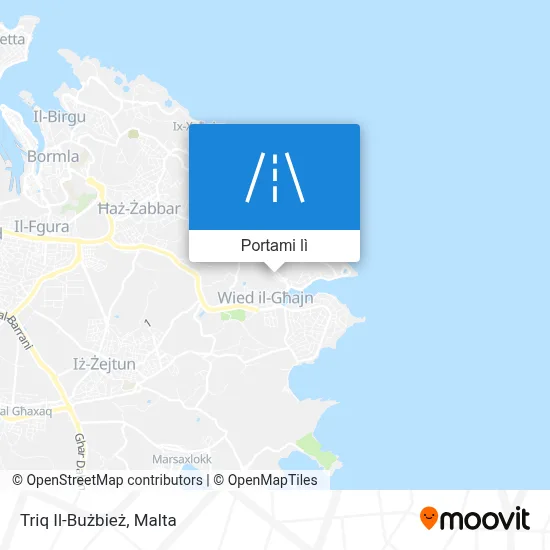 Mappa Triq Il-Bużbież