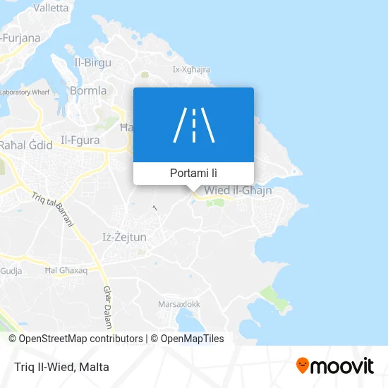 Mappa Triq Il-Wied
